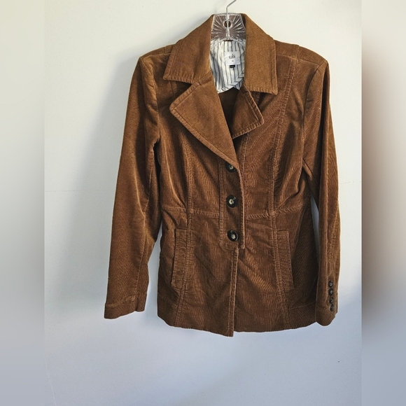 Cabi brown corduroy blazer jacket 3554 - Picture 2 of 6